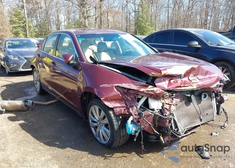 2012 Honda Accord 2.4 Ex-L из США, поврежденный, VIN 1HGCP2F86CA137896